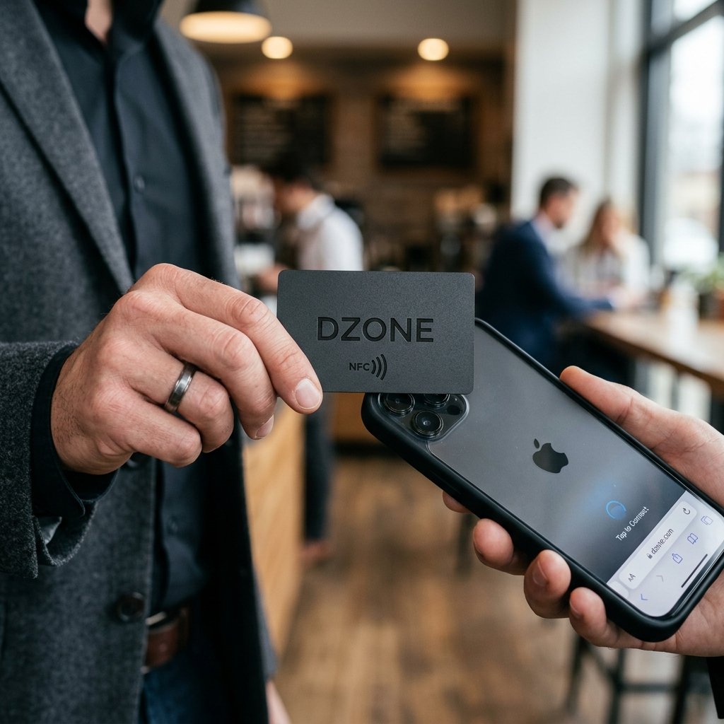 DZone NFC business cards