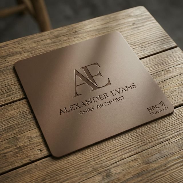 Dan Brown PVC NFC Business Visiting Card 96